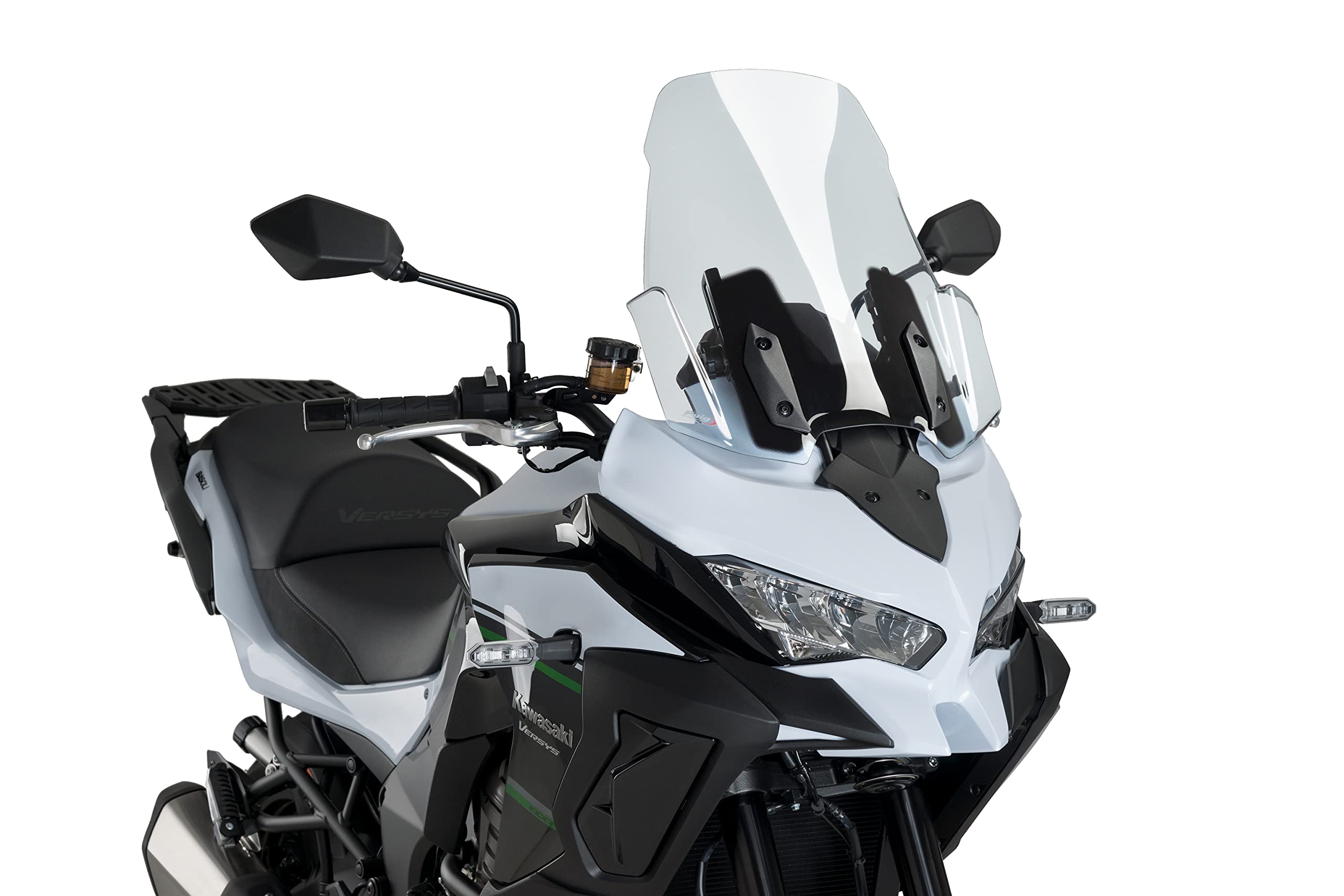 Amazon.com: Puig 9421W Touring Screen Kawasaki VERSYS 1000 17-19 C